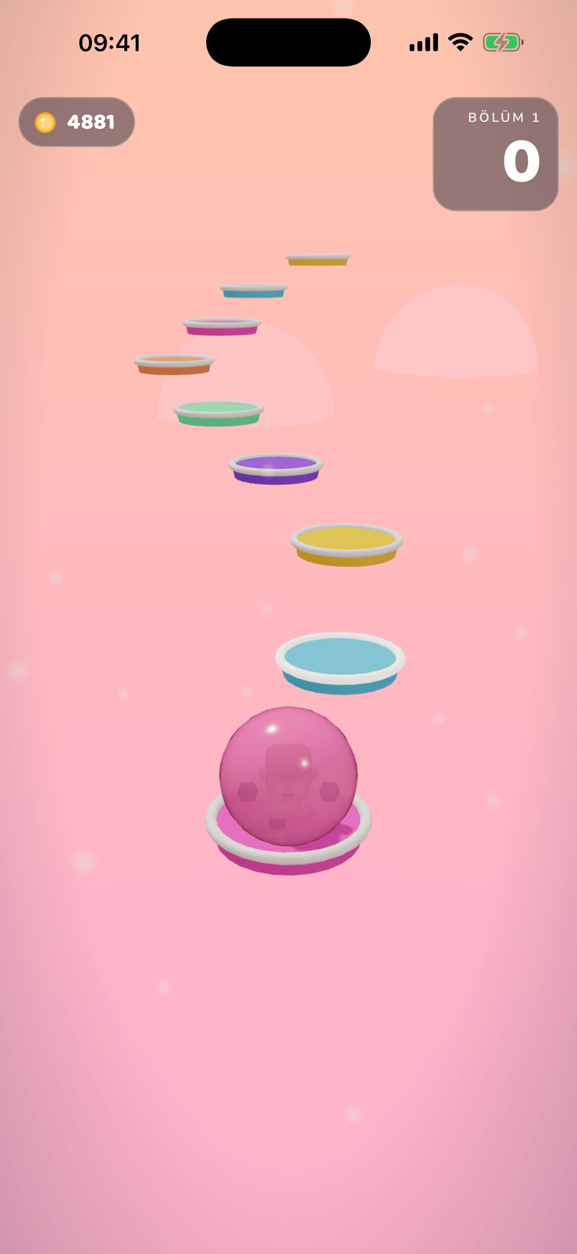 Inflating the balloon in endless mode