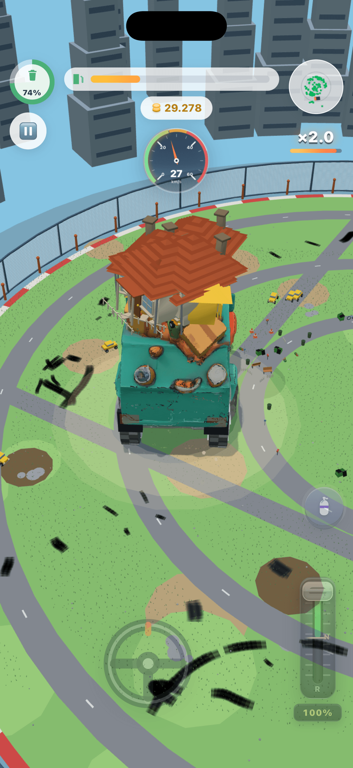 Collecting in the city level